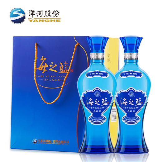 [洋河海之蓝]42度-浓香型白酒-520ml-多规格可选 商品图0