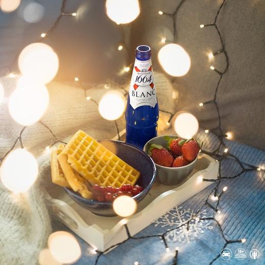 【部分地区缺货预售，现货48h发货】1664白啤218ml*24瓶啤酒 商品图5