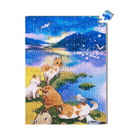 【折扣产品 不退换】150片 迷你拼图 平面拼图 P1430 三白蝉 - 秋鹭 商品图0