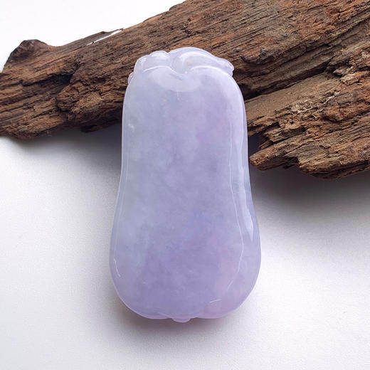 派瑞翡翠 翡翠挂件 糯种 紫色 商品图1