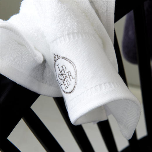 康尔馨希尔顿古斯特沐浴套装甄选新疆长绒棉织造柔软细密毛圈吸水性更好+欧式皇冠刺绣 商品图6