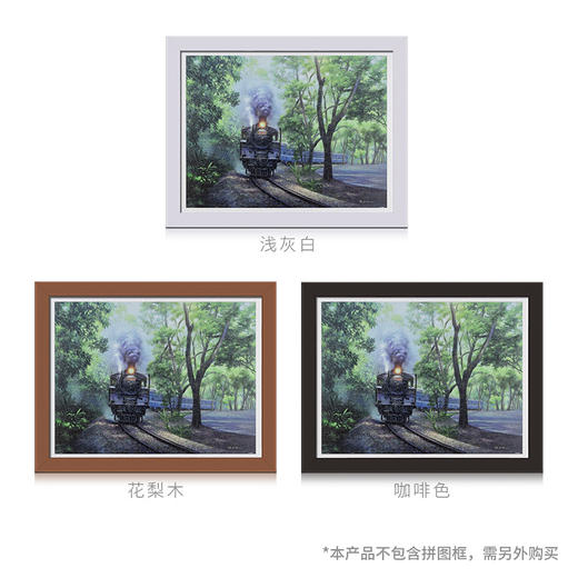 【折扣商品 不退不换】1200片平面拼图 塑料拼图 H2338 赖英泽-绿色隧道的汽笛声-集集线铁道 商品图2