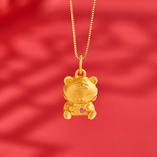 潮宏基爱乐虎足金挂坠 商品图2