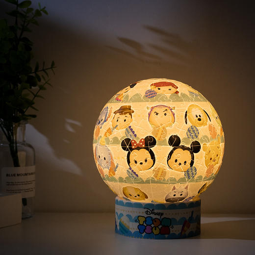 【折扣商品 不退不换】236片 灯光球体拼图 JA1010 Tsum Tsum系列-全明星 商品图4