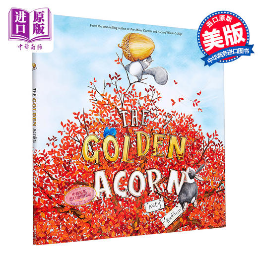 【中商原版】The Golden Acorn 黄金橡子 Katy Hudson 精品绘本 英文原版 3-6岁 商品图0