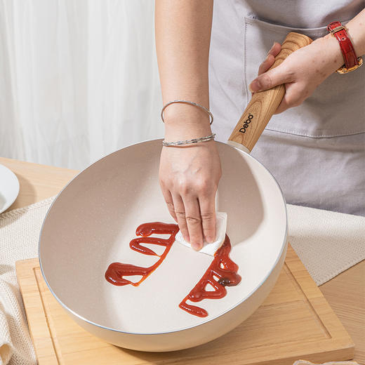 Debo德铂贝妮思合金麦饭石不粘锅套装锅三件套 商品图7