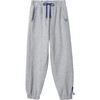 时尚加绒加厚百搭灰色运动裤子女宽松束脚秋冬新款外穿哈伦休闲棉卫裤 商品缩略图6