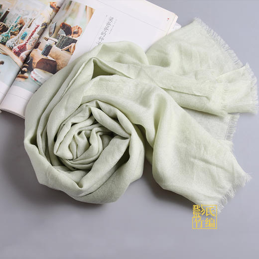 竹染围巾——80支纯羊毛 商品图3