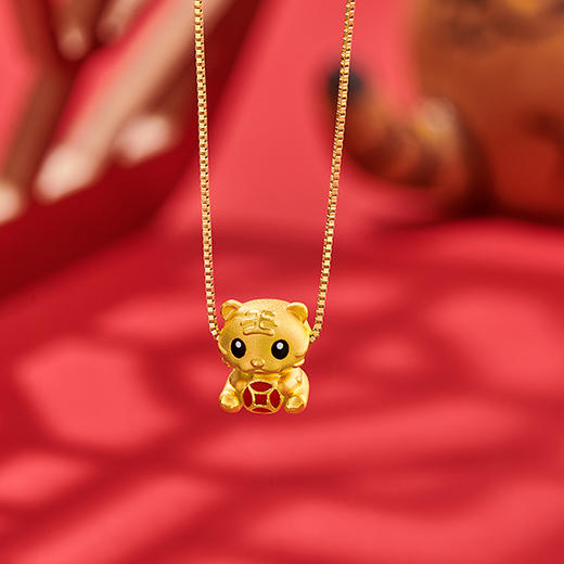 潮宏基爱乐虎足金串珠 商品图0