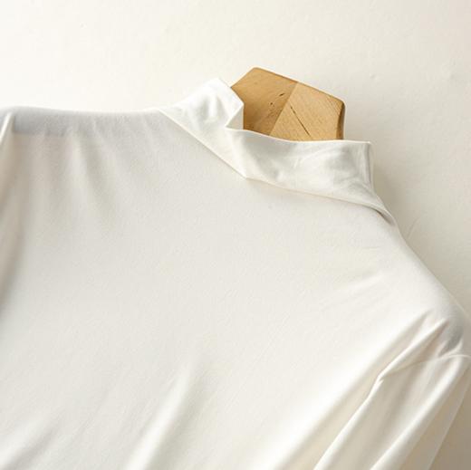 【特价49元3件，抢！！】九色半高领面膜衣打底衫秋冬内搭长袖T恤打底衣高弹外穿上衣女 商品图6