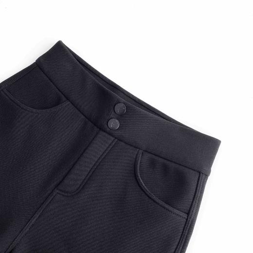 韩国女士加绒保暖弹力樱花裤 商品图3