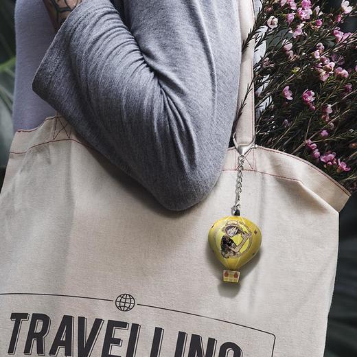 【折扣商品 不退不换】28片 热气球造型 钥匙扣拼图 AB1002 航海王OnePiece- 路飞 商品图2