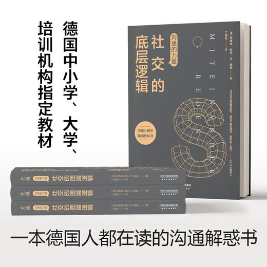 沟通的力量 社交的底层逻辑 弗德曼舒茨冯图恩 著 心理励志成功书籍 破解沟通的底层逻辑 解答有关人际沟通困惑 沟通交流技巧书籍 商品图2