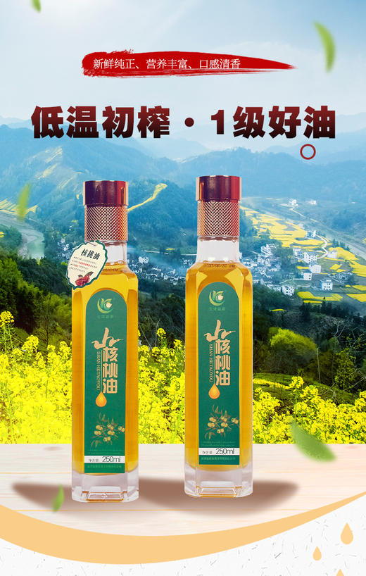 昭通盐津  云津益康核桃油，多种级别规格选择 商品图0