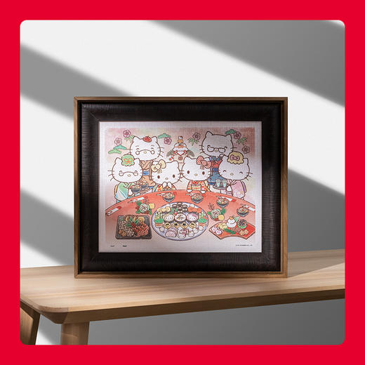 500片 平面拼图 塑料拼图 H2446 Hello Kitty 美味晚餐 商品图3