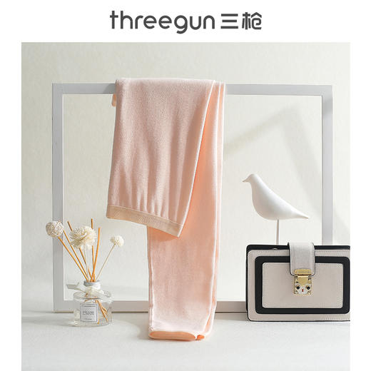 Threegun三枪 【舒肤棉】女士弹力内穿打底基础长裤保暖秋裤-60286B011 商品图5