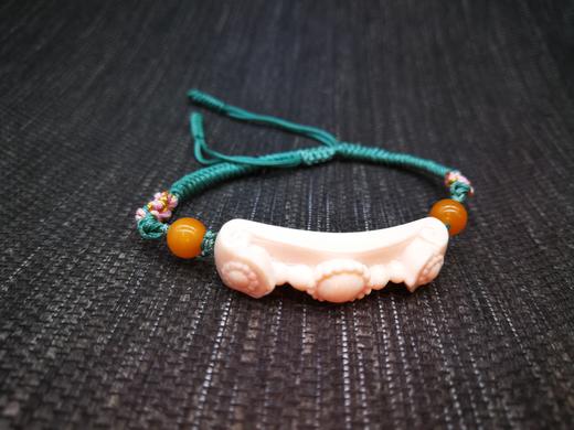 猛犸象牙如意吉祥手串 商品图0