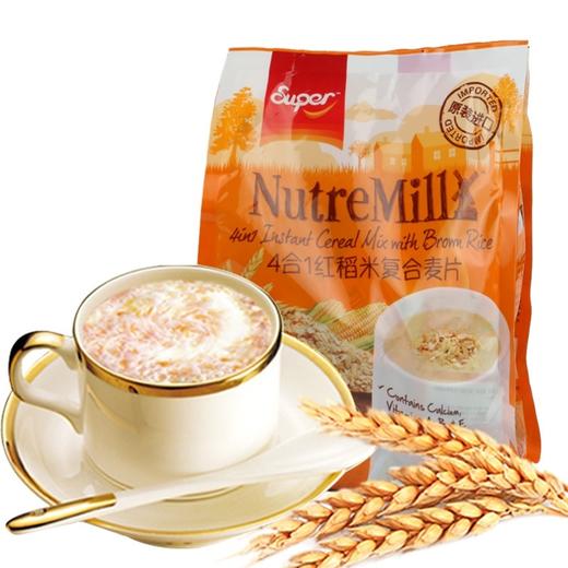 马来西亚super超级牌4合1燕麦复合麦片700克营养冲饮早餐零食 商品图0