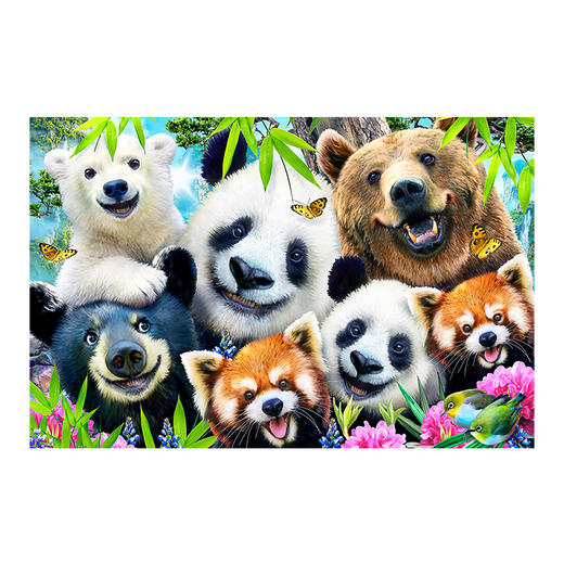 【折扣商品 不退不换】600片 平面拼图 塑料拼图 H2315 Howard Robinson-熊出没注意 商品图0