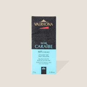 法芙娜-加勒比巧克力条66% 70g