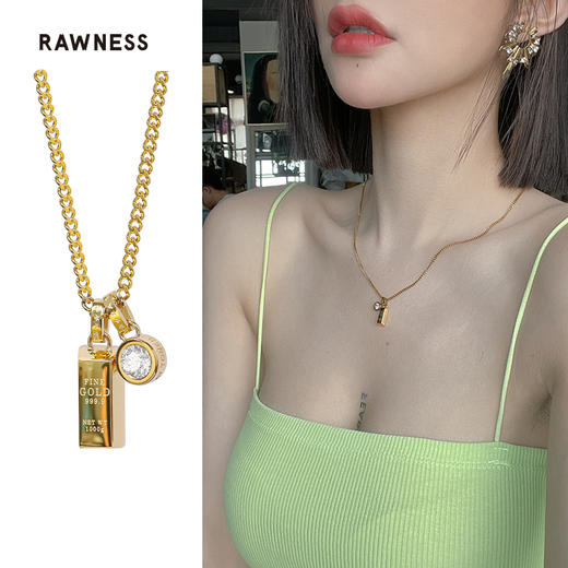 Rawness/契健 金砖项链 商品图2
