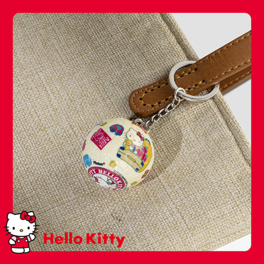 24片 钥匙扣拼图 塑料拼图 A3541 Hello Kitty 环游世界 商品图2