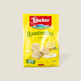 莱家柠檬粒粒装威化饼干 250g