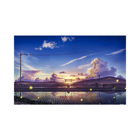 【折扣商品 不退不换】1000片 平面拼图 塑料拼图 H2395  ペい - 新田的夕阳