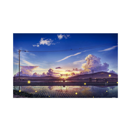 【折扣商品 不退不换】1000片 平面拼图 塑料拼图 H2395  ペい - 新田的夕阳 商品图0