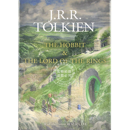 指环王霍比特人魔戒4册 英文原版 The Hobbit and the Lord of the Rings 中土世界 托尔金奇幻小说 精装 商品图3