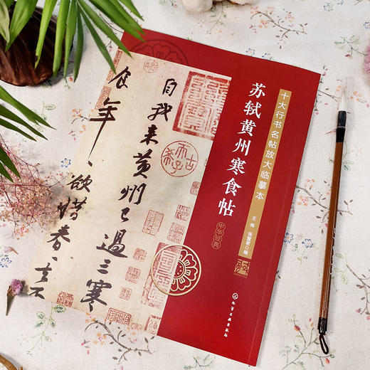 十大行书名帖放大临摹本 苏轼黄州寒食帖 经典行书字帖临摹放大本 商品图1