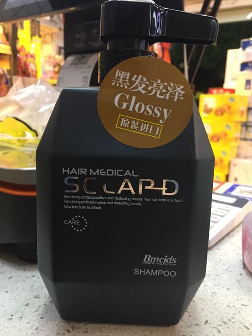 绅雅黑发亮泽洗发露760ml 商品图0