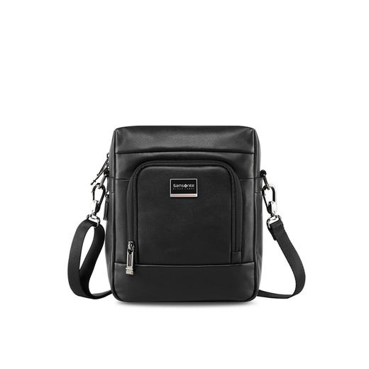 新秀丽SBL ENCODE高端黑标系列 小巧轻便 不失调性 男士商务牛皮革斜挎包 HO0*015 商品图4