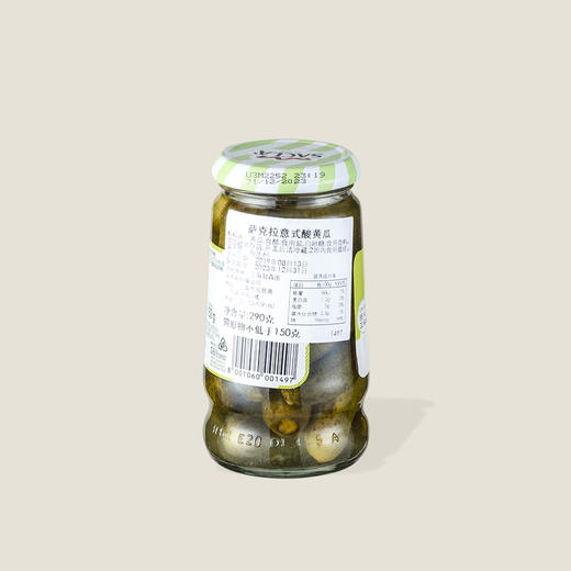 萨克拉意式酸黄瓜 290g 商品图1