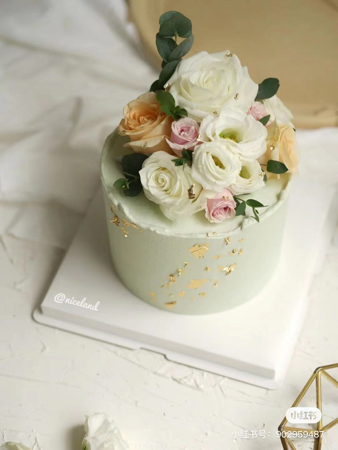 鲜花蛋糕