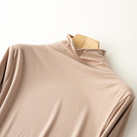 【特价49元3件，抢！！】九色半高领面膜衣打底衫秋冬内搭长袖T恤打底衣高弹外穿上衣女 商品图10