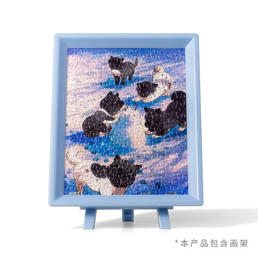 【折扣商品 不退不换】150片 迷你拼图 平面拼图 P1431 三白蝉 - 冬雪 商品图1