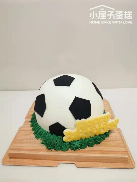 小屋子足球造型蛋糕 商品图0