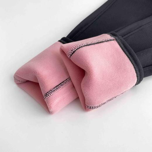 韩国女士加绒保暖弹力樱花裤 商品图5