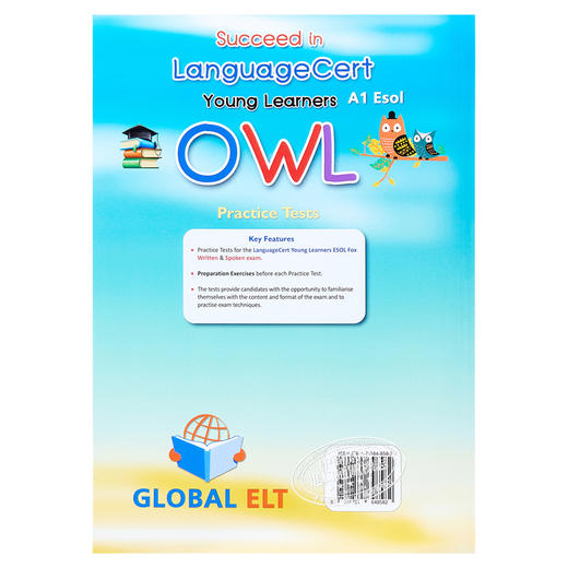 Succeed in LanguageCert Young Learners A1 ESOL OWL 备考朗思少儿英语考试测试练习自学套装小学 Global ELT 商品图1