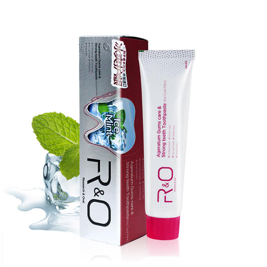 R&O牙膏 备长炭去渍美白口气清新防牙周敏感牙膏100g   临期产品，介意慎拍 （限用日期最早为2024.11.16） 商品图5