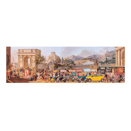 【折扣商品 不退不换】2000片 全景平面拼图 塑料拼图 H2331 卢昉- 文化大侵略 商品图0