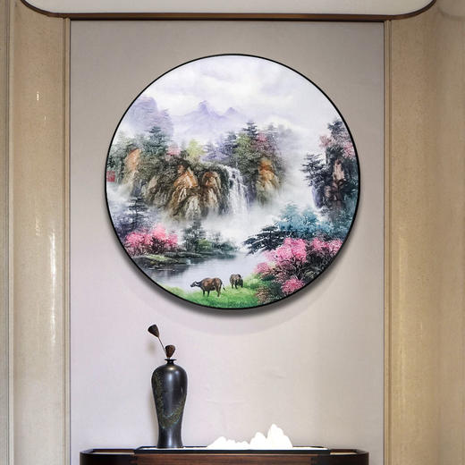 补角画  五行中式玄关画 商品图2