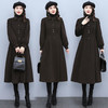 2021冬装新款简约大方英伦风毛呢外套优雅舒适长款呢子大衣 HR-ZMFS21133 商品缩略图0