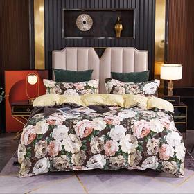 蔚月雅暖绒磨毛四件套超值组