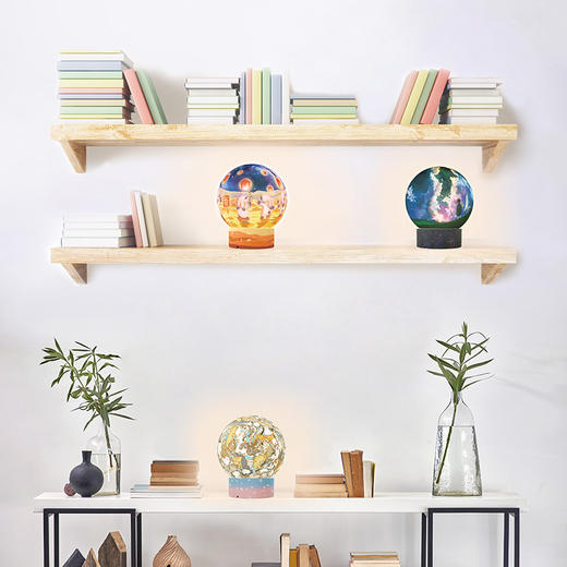 【折扣商品 不退不换】236片 轻触控制灯光球体拼图 JA1011 正先生-每日一猫 商品图2