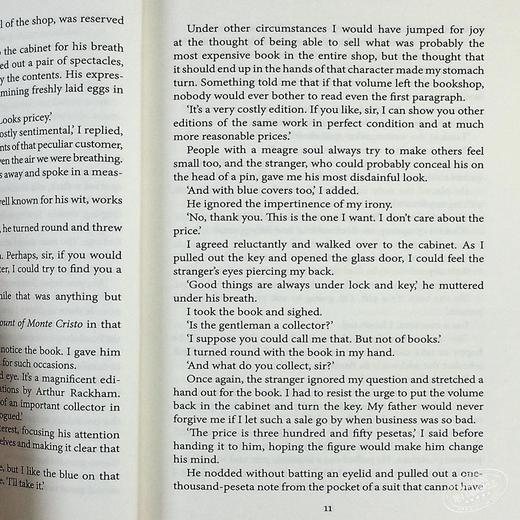 【中商原版】卡洛斯·鲁伊斯·萨丰:天堂囚徒（遗忘书之墓系列3）英文原版 The Prisoner of Heaven 西班牙文学小说 Carlos Ruiz Zafon 风之影四部曲之三 商品图7