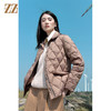 佐尔美2021新款 轻薄蓬松保暖短款休闲运动风羽绒服女E14YY02 商品缩略图1