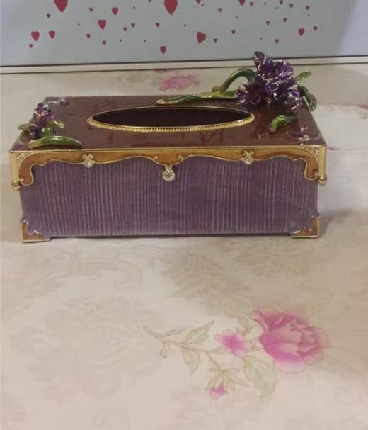 5F  隆昌瓷器     罗比罗丹纸巾盒 商品图0