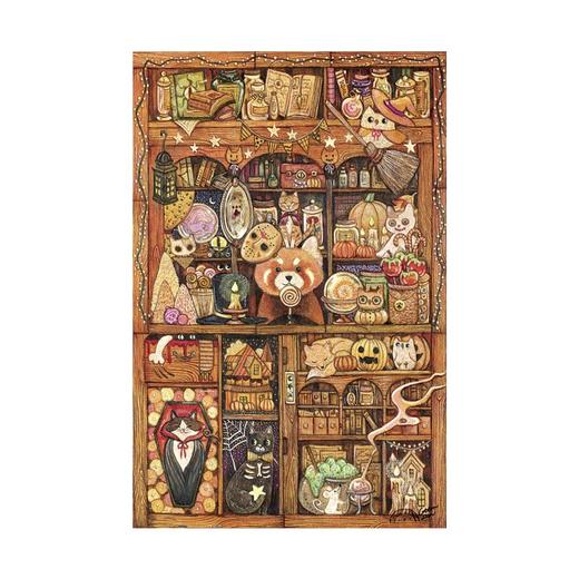 600片 平面拼图 塑料拼图 H2240 棉花狮- 小熊猫魔法屋 商品图1